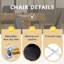 Ensemble de chaises de salle à manger Modern-243089809-243089810-243089800
