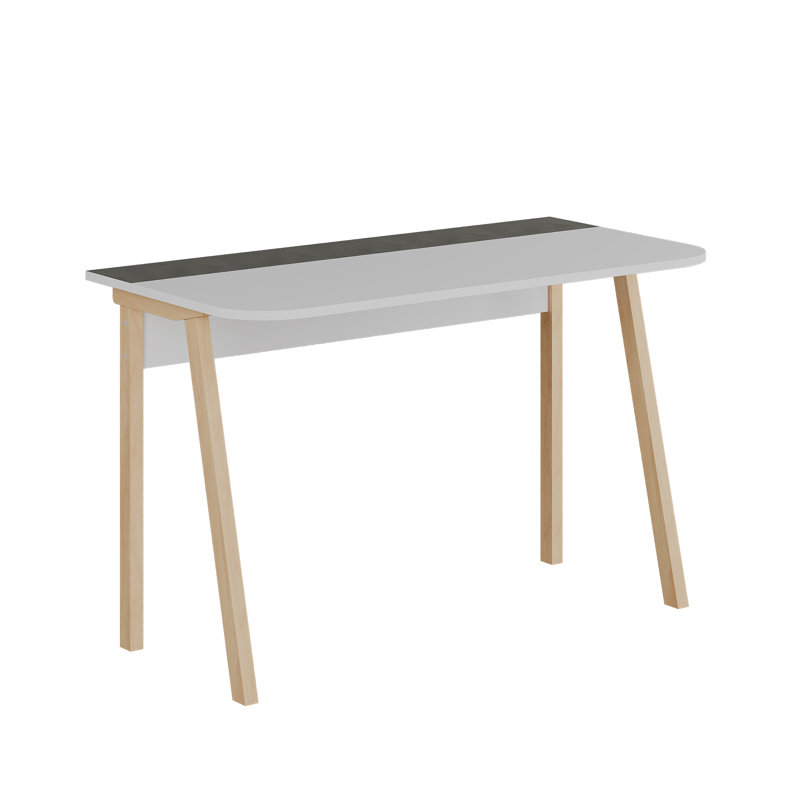 Bureau d'écriture Luton, Gris rétro / blanc