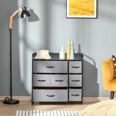 80 cm W Chest of 7 Drawers