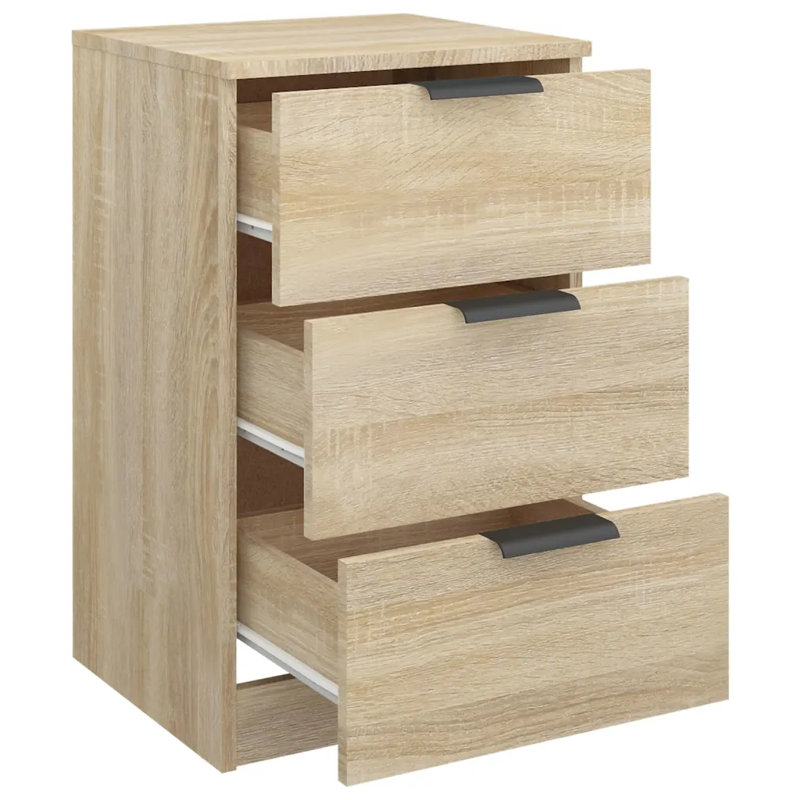 Ivell Bedside Cabinets, Sonoma Oak, Individual