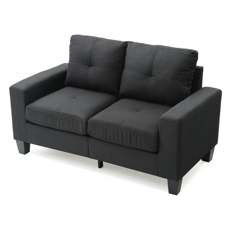 Modular Loveseat , BLACK