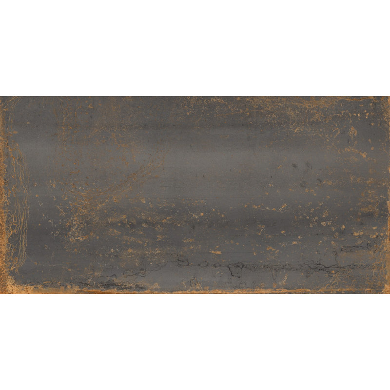 23.7" x 47" Porcelain Singular Wall & Floor Tile, Iron