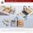 Stylish Core Bamboo Over the Sink Thick Strong Cutting Board with Juice Groove