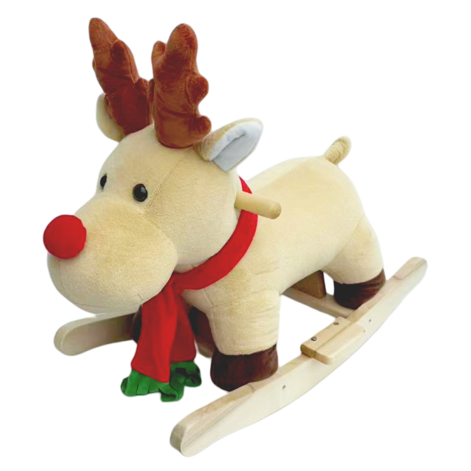 ROKAWO Children Rocking Horse Toy with Lullaby and Safety Belt | Wayfair