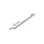 4AE4330707F044568A79877996F01363 Ajusteur de vestibule colonial de 13 po en chrome brossé-14747417