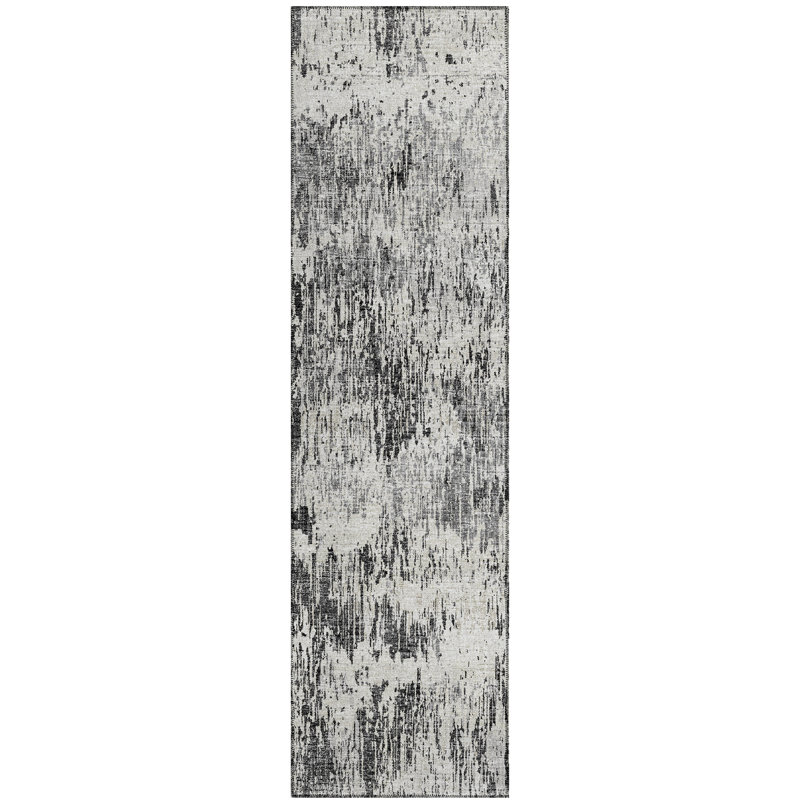 Riordan Washable Abstract Indoor / Outdoor Rug, Runner 2'3" x 7'6"