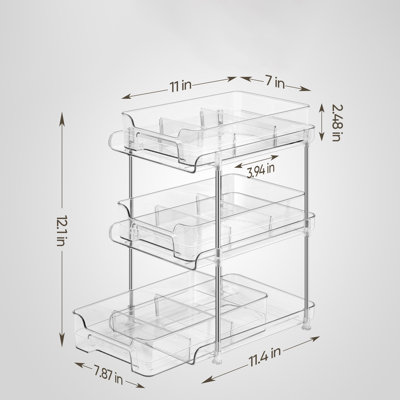 Meteyeux Cabinet Shelving Rack