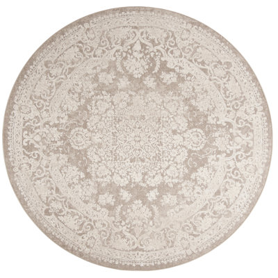 Calidia Oriental Beige/Cream Area Rug