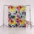 Multi-Colored Square Pixel Patterned Modern Decorative Rug-1444950882