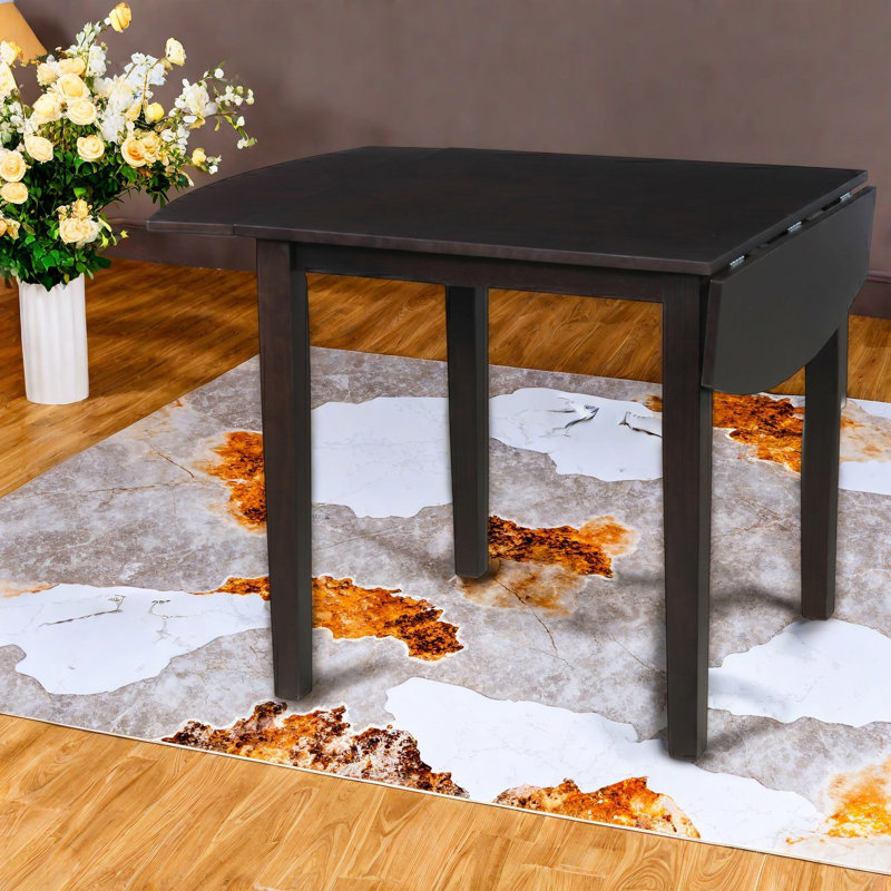 Tables de salle à manger extensibles en bois (table seulement, sans chaises, avec plateau et pieds), petite cuisine moderne