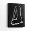 Figurine en noir II - Cavas enveloppés de galerie-1468956105