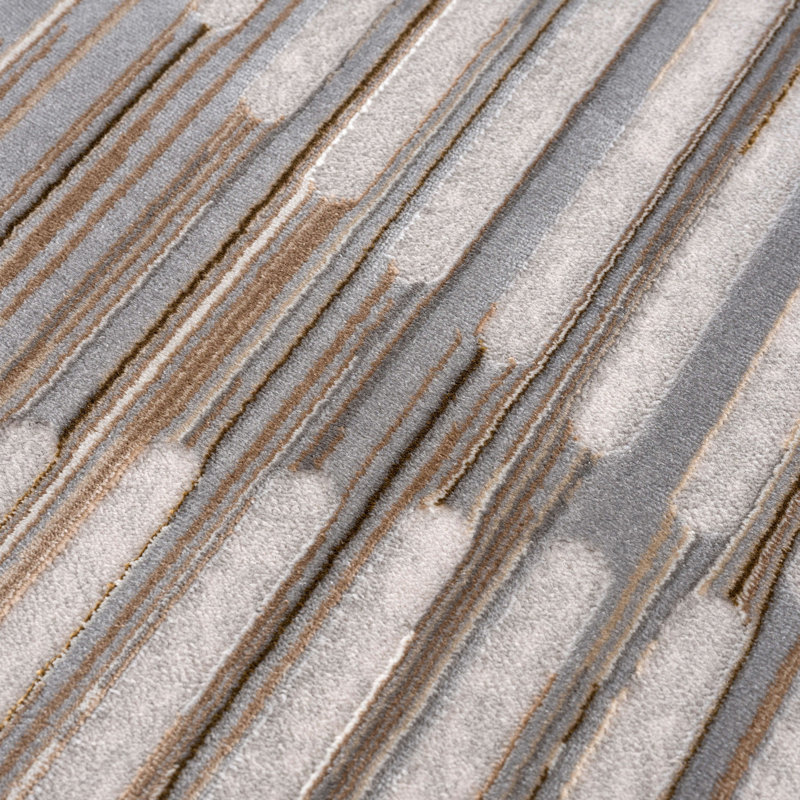 Grefe Striped Indoor Rug, Rectangle 4' x 6'