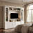 Elegant Illuminated Entertainment Center