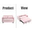 Causeuse moderne en velours-496164092