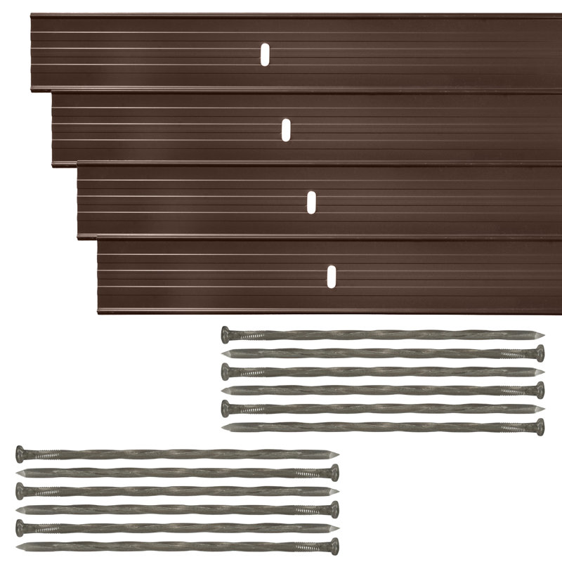 Bordure EZ (72 pi / boîte), Peinture brune