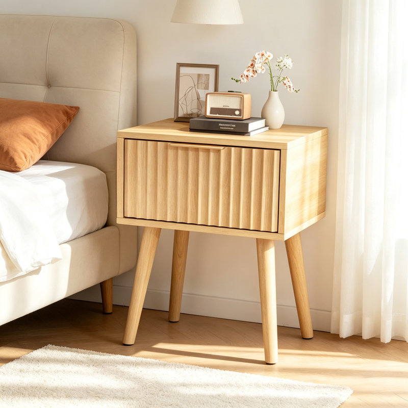 40 cm W Bedside Table