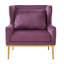 Fauteuil avec accoudoirs et canapé simple-1377501403