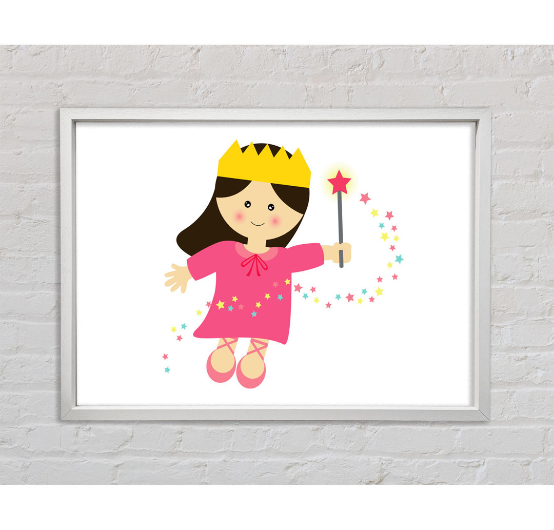 Magical Princess Baby - Einzelner Bilderrahmen Kunstdrucke auf Leinwand