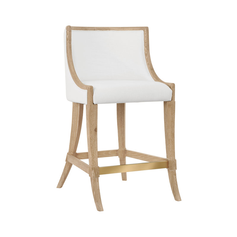 Tabouret de comptoir Klismos, Chêne