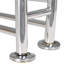 Metal Floating Shelf with Towel Bar
