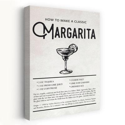 Art abstrait rétro margarita