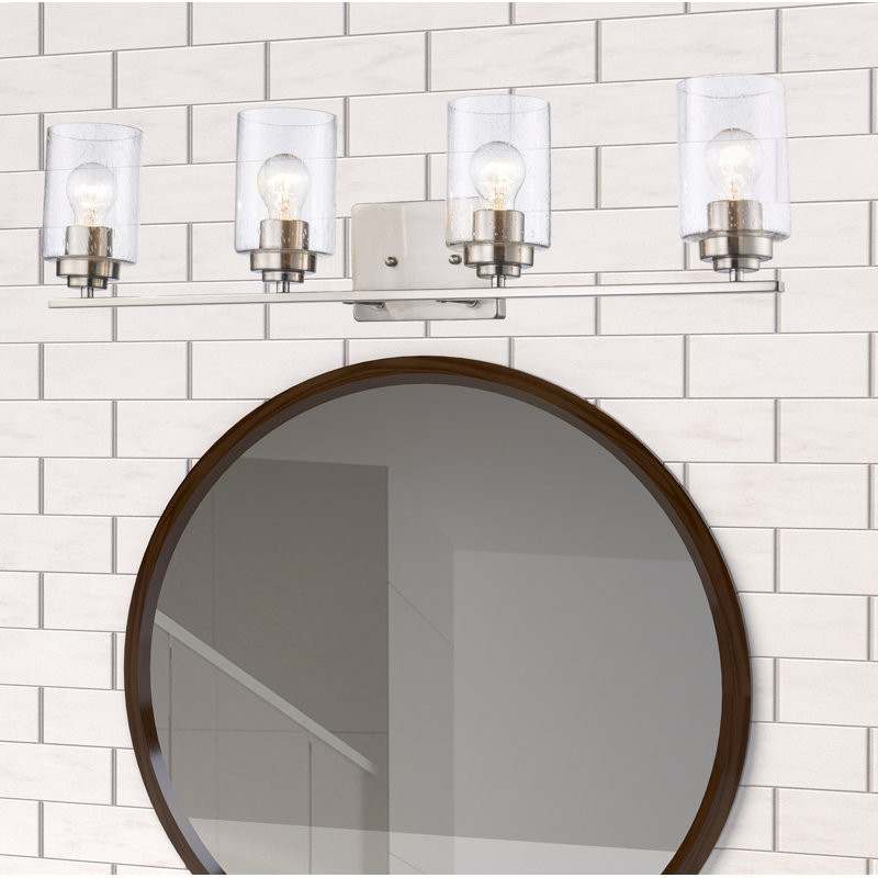 Amoret 4 - Light Dimmable Chandelier, Brushed Nickel