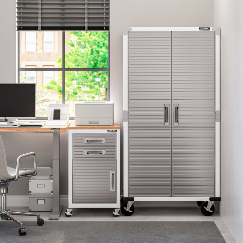 Armoire 1 porte Seville Classics UltraHD, Blanc