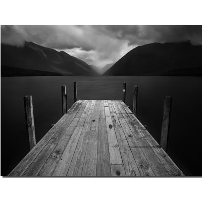 The Lake - impression d'art graphique