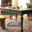 Cherry wood retro dining table-96727161
