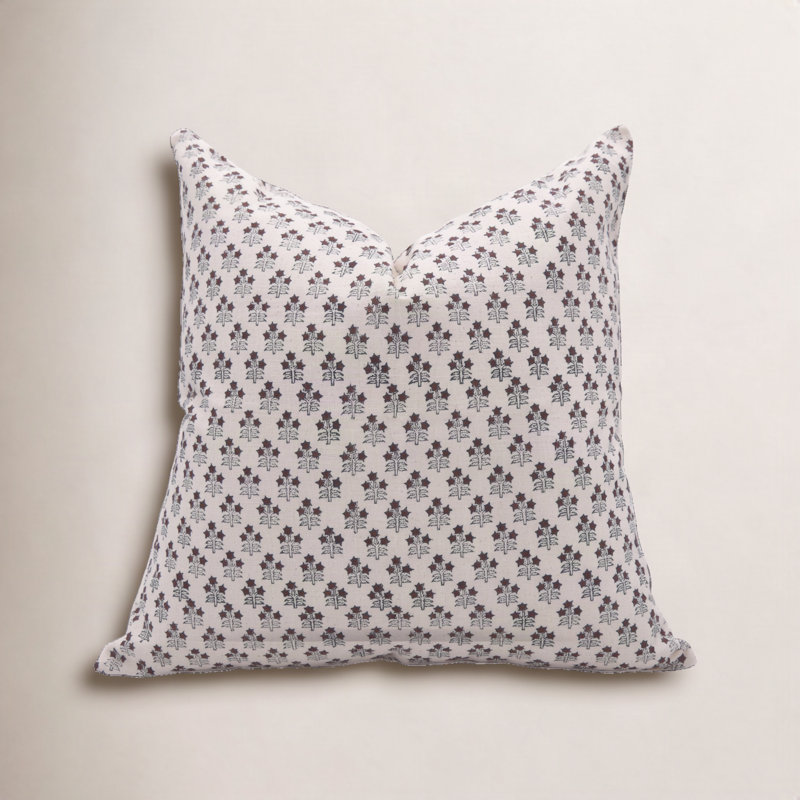 Levert Cotton Outdoor Pillow Cover, 20" x 20"