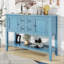 Console rétro avec quatre petits tiroirs-371921794