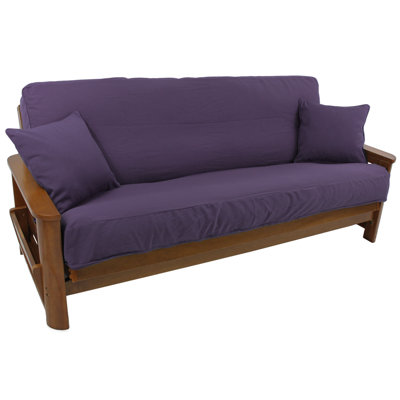 Box Cushion Futon Slipcover