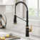 KRAUS Allyn Commercial Style 2-Function Single Handle Pull Down Kitchen Faucet