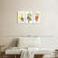 Abstract Sour Fruits - Ensemble de 3 toiles tendues-1642108666