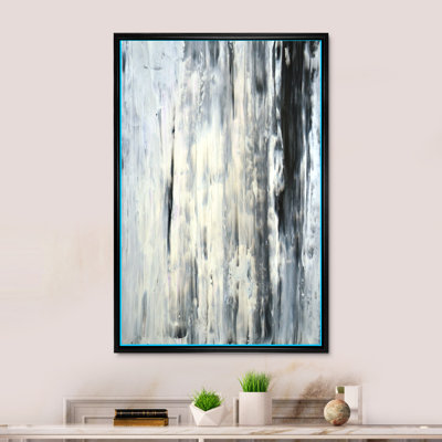 Art moderne gris et bleu II 2FL47798