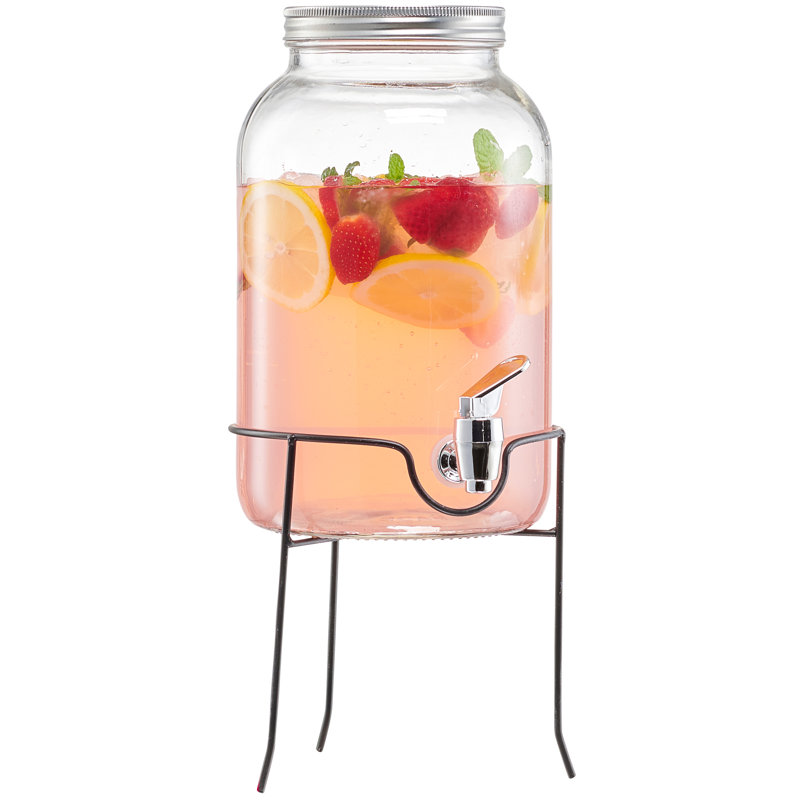 128oz. Glass Beverage Dispenser