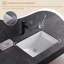 Ceramic Rectangular Undermount Bathroom Sink with Overflow
