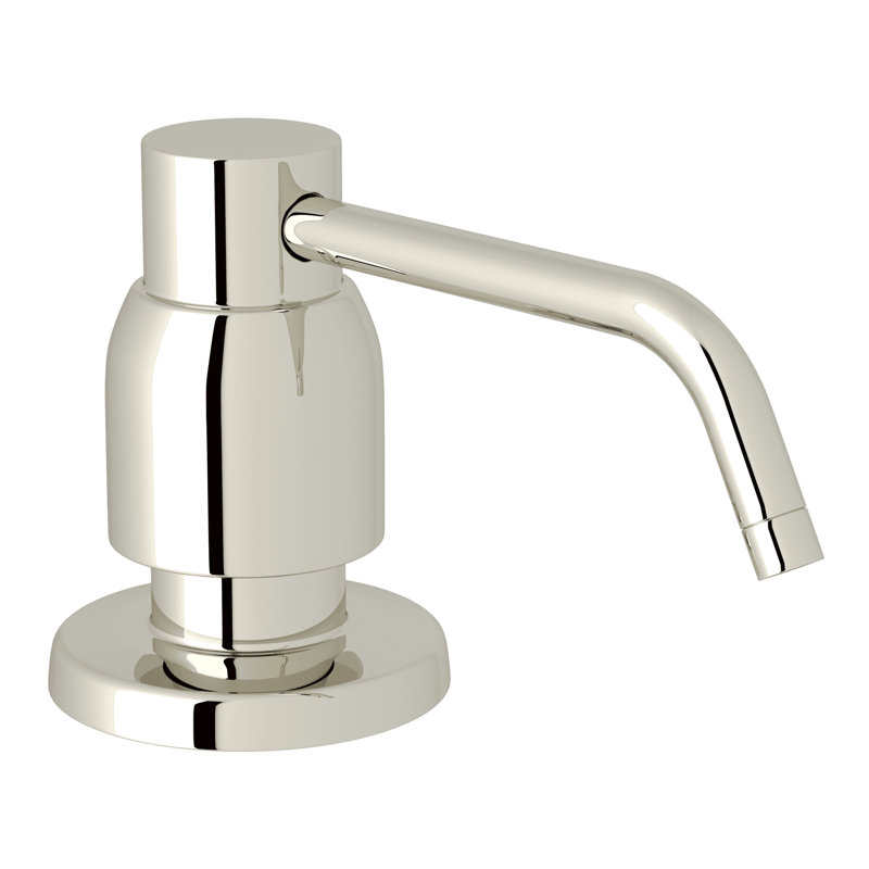 Holborn™ Deck Mount Soap Dispenser, Polished Nickel