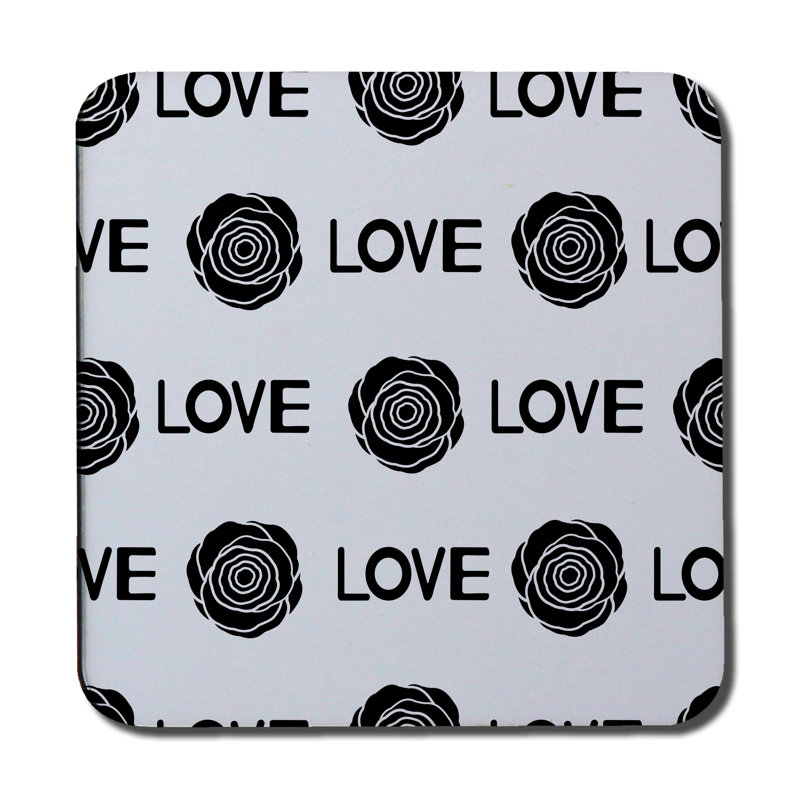 Square 6 Piece Coaster Set