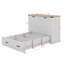 Lit escamotable double avec station de charge-2032237650