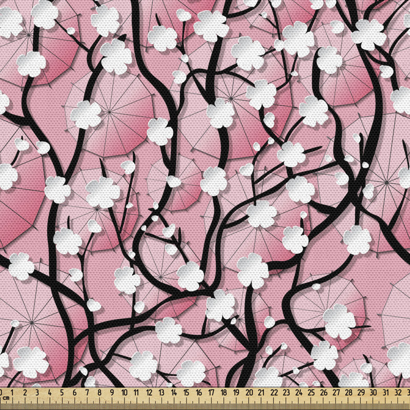 Tissu japonais Ambesonne, l 58 po x L 108 po