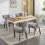 Ensemble de 2 chaises de salle à manger Modern-130492558-130492550-130492552