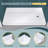  60" X 36" ADA Roll-In Shower Base, Right Drain, Curbless Wheelchair Accessible Acrylic Shower Pan, Barrier-Free Slip-Resistant Design in Glossy White-127666725