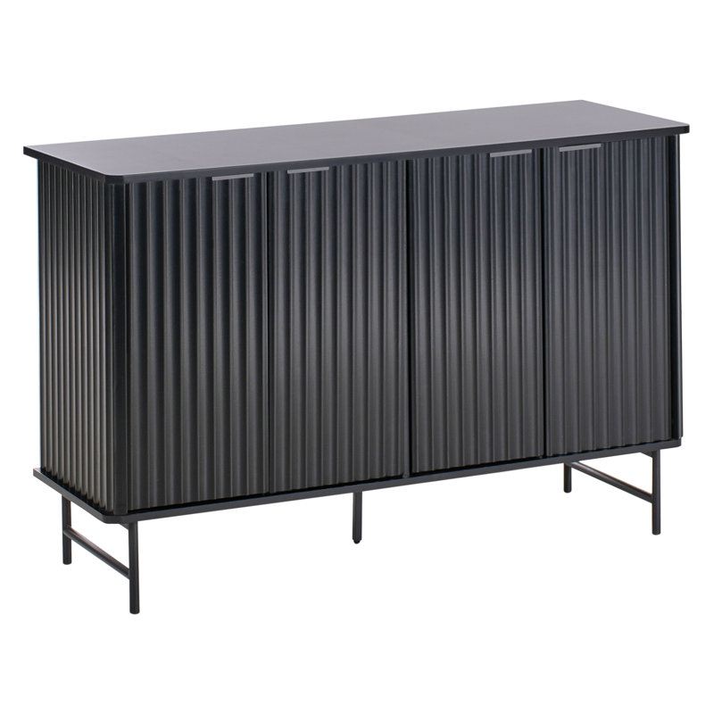 GLASTONBURY 120cm Sideboard, Black
