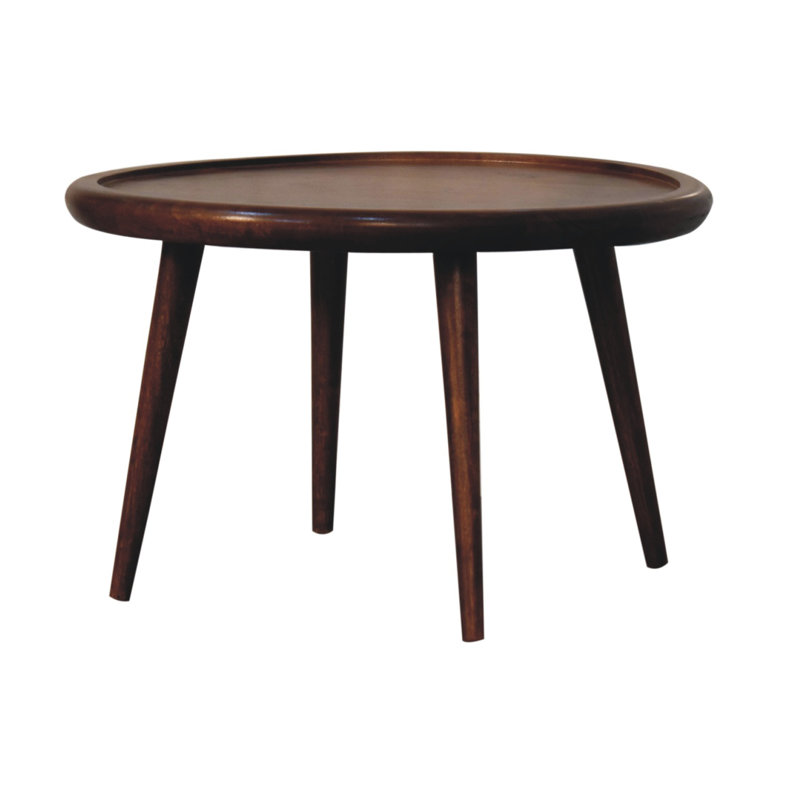 Table basse en châtaignier