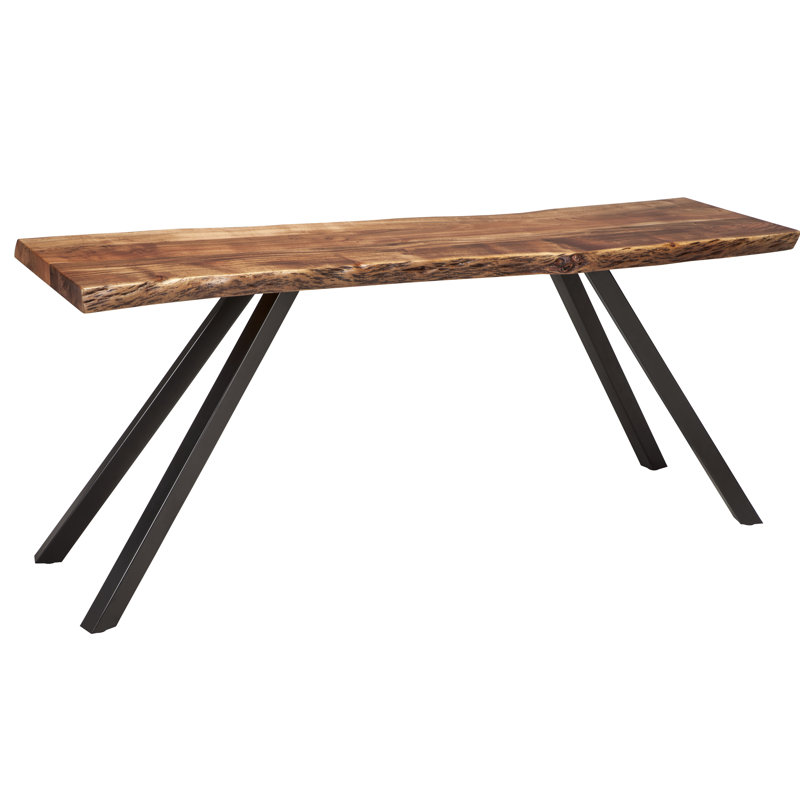 Crissman 72'' Solid Wood Top Console Table