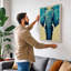Frontal Elephant Modern - Print-136716187-136716185