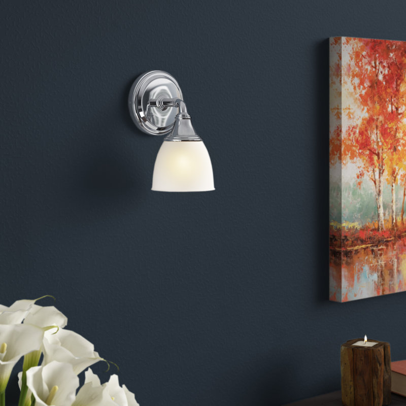 Devonshire 1 - Light Armed Sconce, Polished Chrome