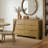 Locke Solid Wood Fully Assembled Curved Edges 6 Drawer Dresser
