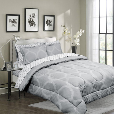 Ogee9251 Percale Geometric Shapes Comforter